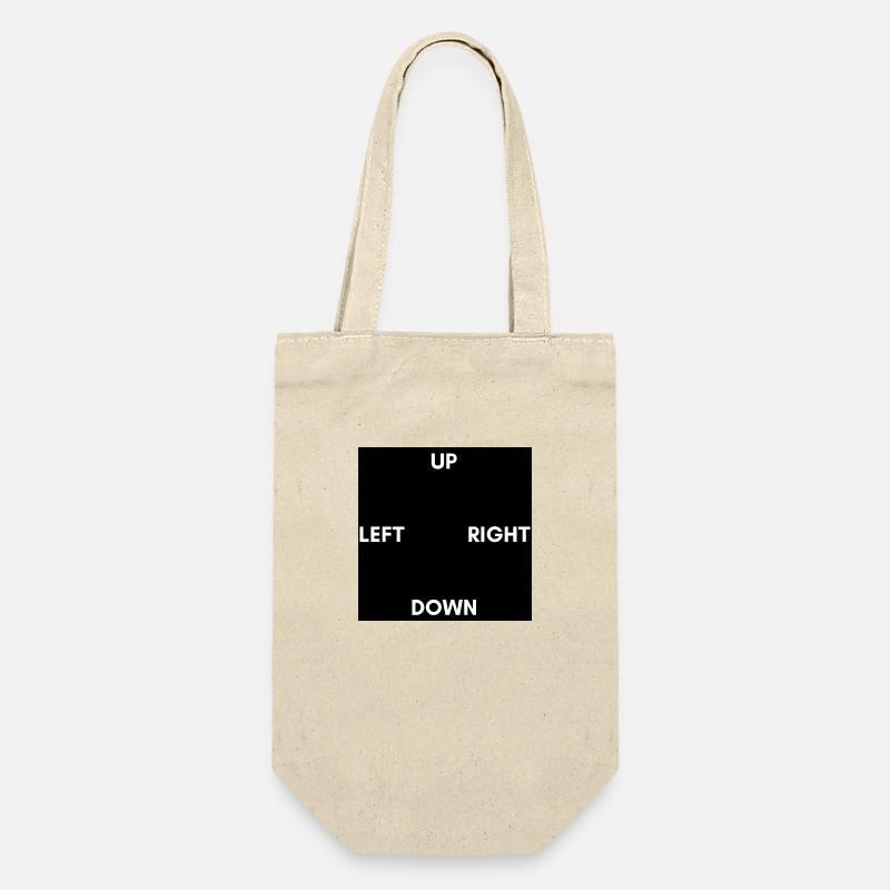 Up Left Right Down - Gift Bag for Bottles - nature
