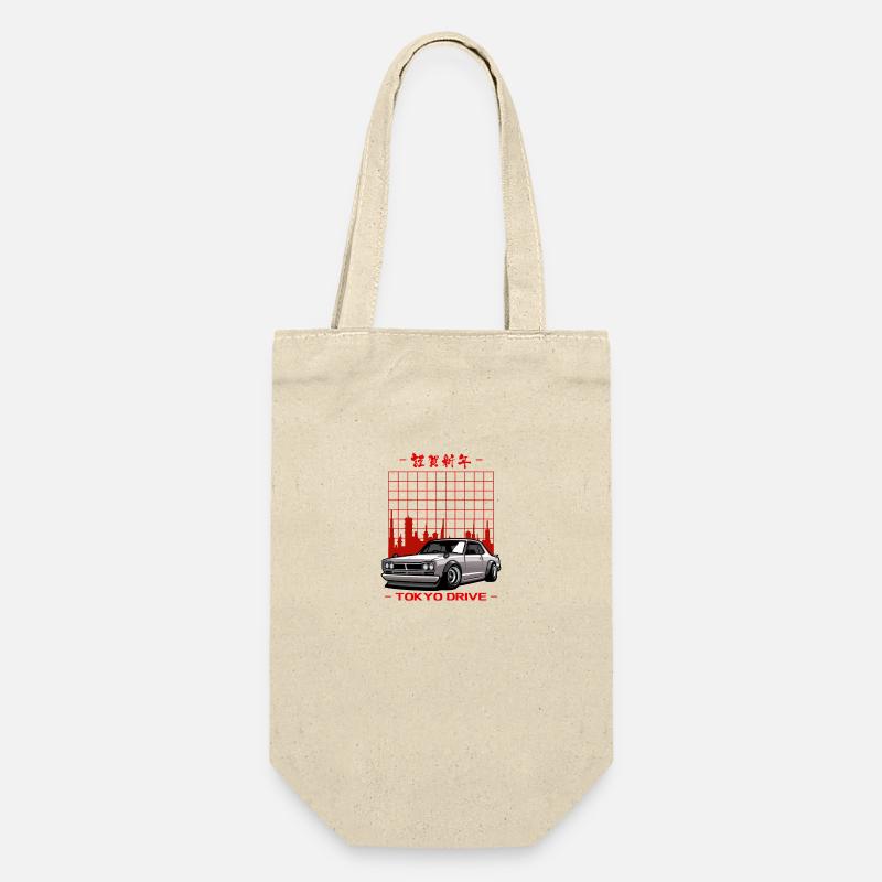 Tokyo drive - Geschenkbeutel für Flaschen - Natur