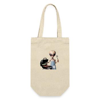 Alien Koch - Gift Bag for Bottles - nature - Front