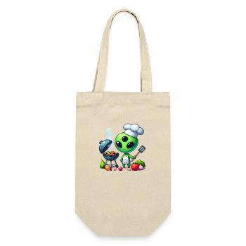 Alien Koch - Gift Bag for Bottles - nature - Front