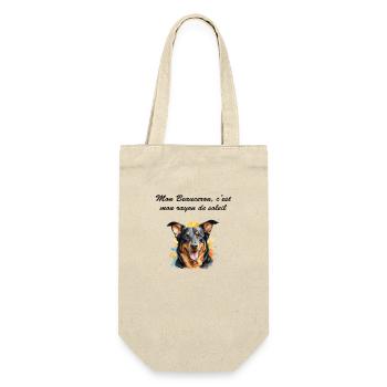 Beauceron rayon de soleil - Sac à bouteille - nature - Devant