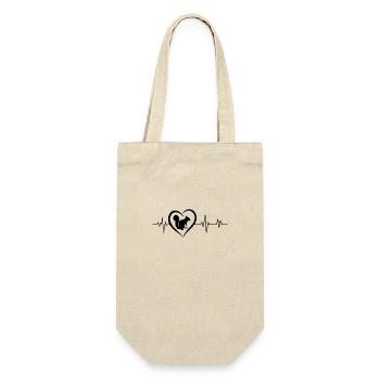 Squirrel heartbeat - Gift Bag for Bottles - nature - Front