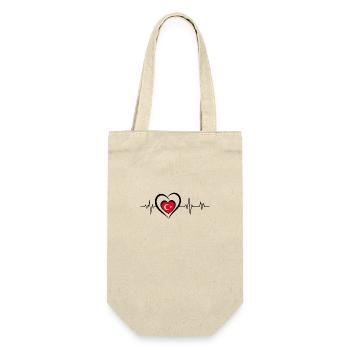 heartbeat Turkey - Gift Bag for Bottles - nature - Front
