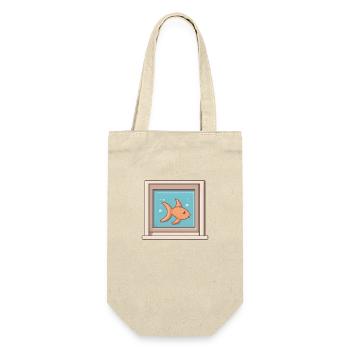 AquaFrame - Gift Bag for Bottles - nature - Front