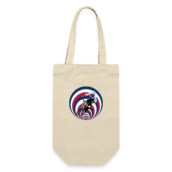 BMX Race - Gift Bag for Bottles - nature - Front