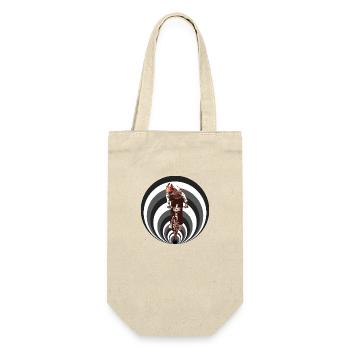 BMX Race - Gift Bag for Bottles - nature - Front