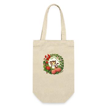 Tiger Cub - Gift Bag for Bottles - nature - Front