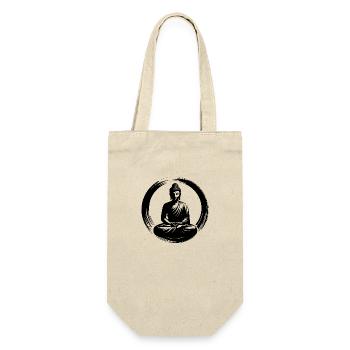 Meditation Yoga Buddha Soul Mindfulness - Gift Bag for Bottles - nature - Front