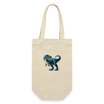 Giant Mammal Dino T-Rex - Gift Bag for Bottles - nature - Front