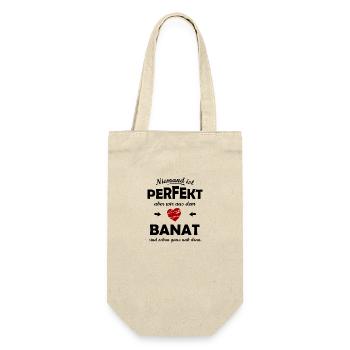 Die Heimat im Banat - Geschenkbeutel für Flaschen - Natur - Vorne