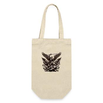 Archangel Saint Religion God Angel Faith Michael - Gift Bag for Bottles - nature - Front