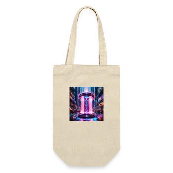Gateway to the future - Gift Bag for Bottles - nature - Front