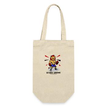 LE ROI GNONS ! (boxe) - Sac à bouteille - nature - Devant