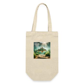 Fish, perch - Gift Bag for Bottles - nature - Front