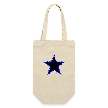 STAR 2 - Geschenkbeutel für Flaschen - Natur - Vorne