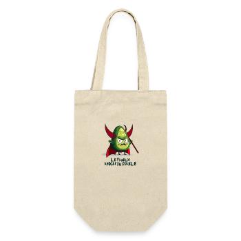 LE FAMEUX AVOCAT DU DIABLE ! (cuisine, justice) - Sac à bouteille - nature - Devant