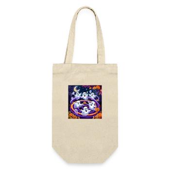 Halloween Collection - Ghostly Halloween - Gift Bag for Bottles - nature - Front