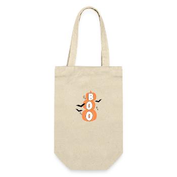 Boo Pumpkins - Gift Bag for Bottles - nature - Front