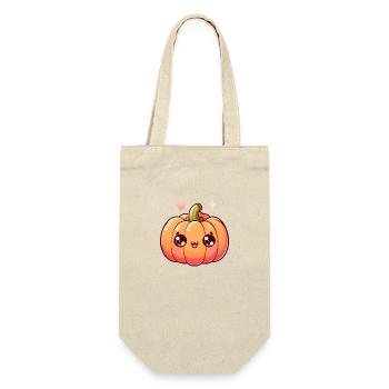 Cute Little Pumpkin - Gift Bag for Bottles - nature - Front