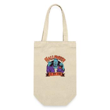 Halloween is my vibe - Sac à bouteille - nature - Devant