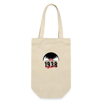 Limitierte Auflage 1938 Klassisches Vinyl - Geschenkbeutel für Flaschen - Natur - Vorne
