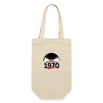 Limited edition 1970 Classic vinyl - Gift Bag for Bottles - nature - Front