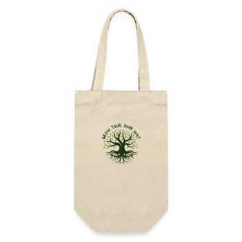 Cultivez à votre façon - Sac à bouteille - nature - Devant
