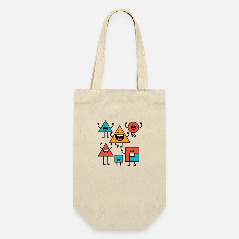 Design "Geo Laughics" - Gift Bag for Bottles - nature