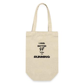 Running - Gift Bag for Bottles - nature - Front