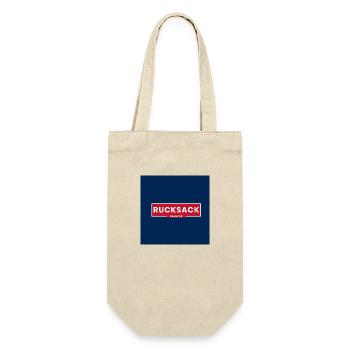 Rucksack-Franzos - Geschenkbeutel für Flaschen - Natur - Vorne