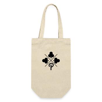 Lucky Clover Letter - Gift Bag for Bottles - nature - Front