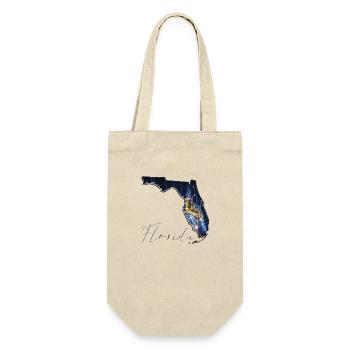 Universal Studios in Florida State Map FL - Gift Bag for Bottles - nature - Front