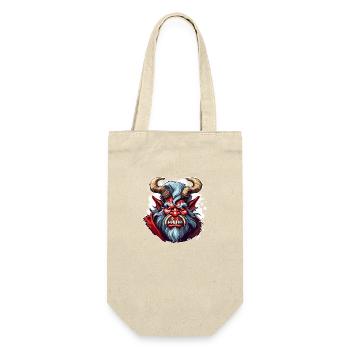 Krampus / Tradition / Culture / Winter Spirit - Gift Bag for Bottles - nature - Front