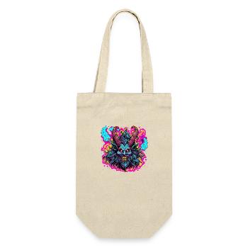 Krampus / Tradition / Culture / Winter Spirit - Gift Bag for Bottles - nature - Front