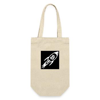 The Bitcoin Moon Project - Gift Bag for Bottles - nature - Front