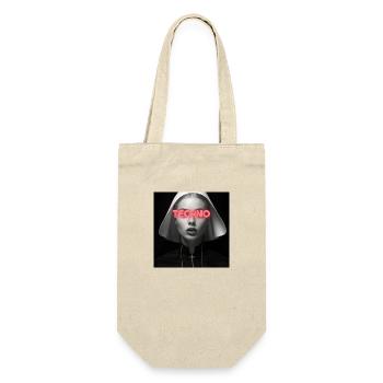 La nonne techno - Rave Design - Sac à bouteille - nature - Devant