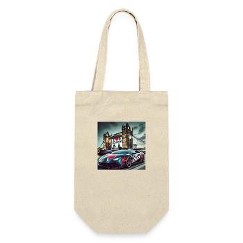 I Love London - Gift Bag for Bottles - nature - Front