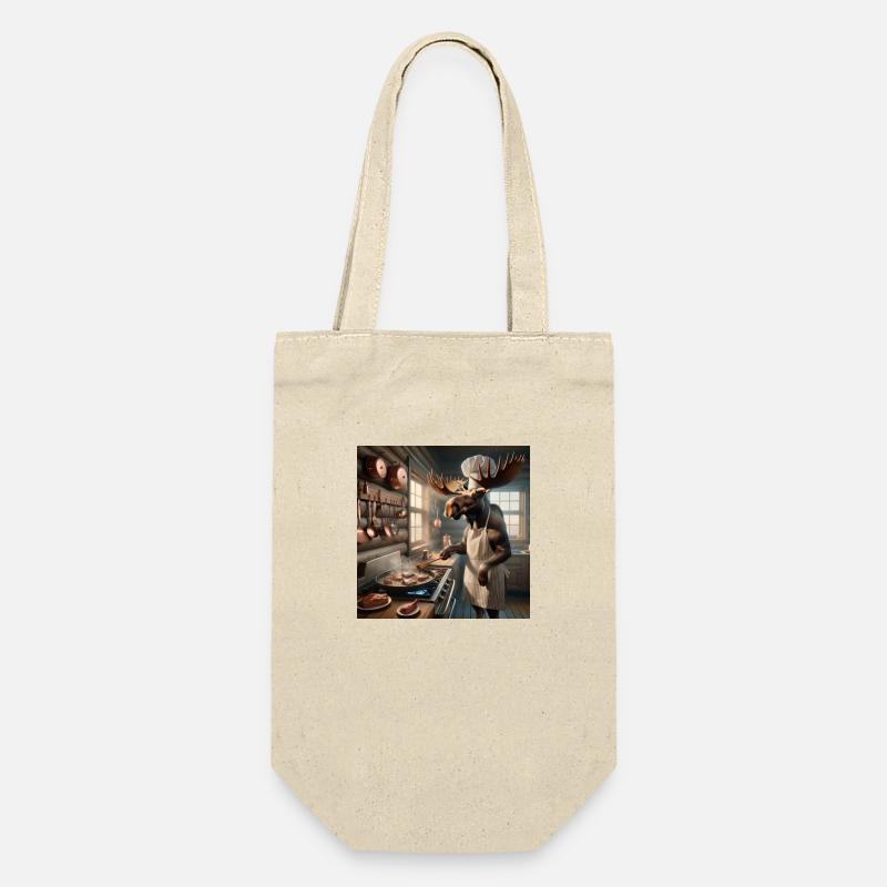 Moose steak - Gift Bag for Bottles - nature