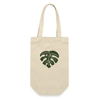 Feuille de monstera - Sac à bouteille - nature - Devant