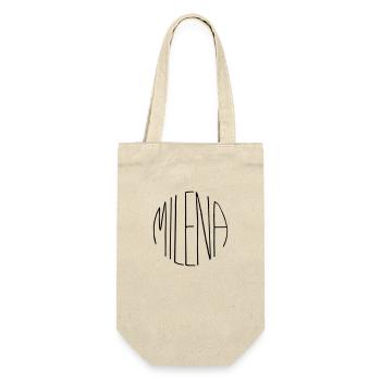 Milena - Gift Bag for Bottles - nature - Front