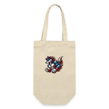 wolf animal - Gift Bag for Bottles - nature - Front