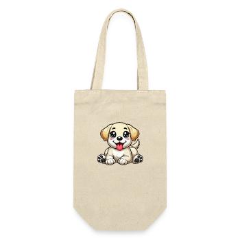 Labrador - Gift Bag for Bottles - nature - Front