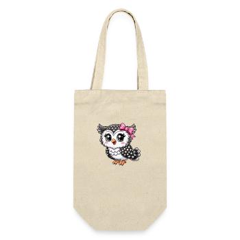 Fille hibou - Sac à bouteille - nature - Devant