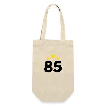 85 Years Star - 85th Anniversary Gift - Gift Bag for Bottles - nature - Front