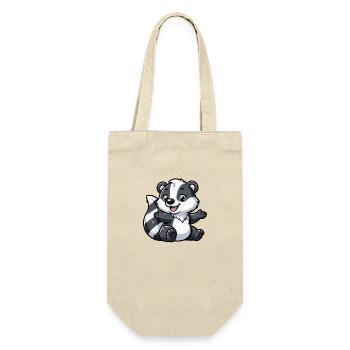 raccoon child - Gift Bag for Bottles - nature - Front