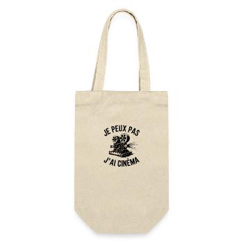 je peux pas j'ai cinema - Sac à bouteille - nature - Devant