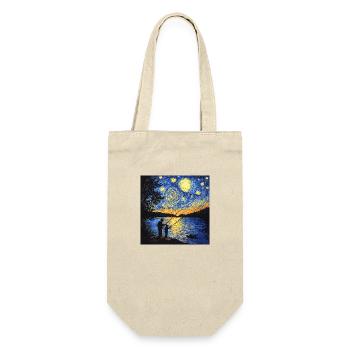 Pêcheur Van Gogh - Sac à bouteille - nature - Devant