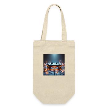 PS Controller - Gift Bag for Bottles - nature - Front