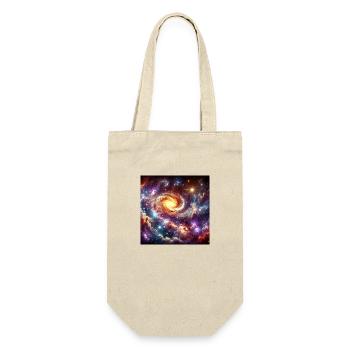 The Universe - Geschenkbeutel für Flaschen - Natur - Vorne