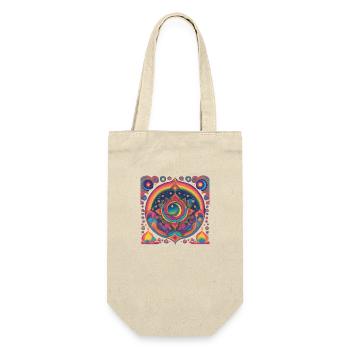Ramadan Gift Eid Mubarak Islam Allah Muslim - Gift Bag for Bottles - nature - Front